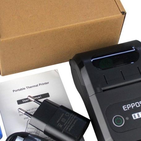 Printer Mini Eppos Epx588 Bluetooth Thermal 58Mm Mesin Kasir Portable Rpp02 Epx 588 Nota Struk Label
