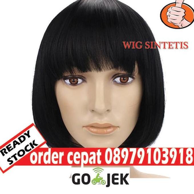 WIG PALSU WIK SINTETIS WIG BOBS RAMBUT PALSU PENDEK anime