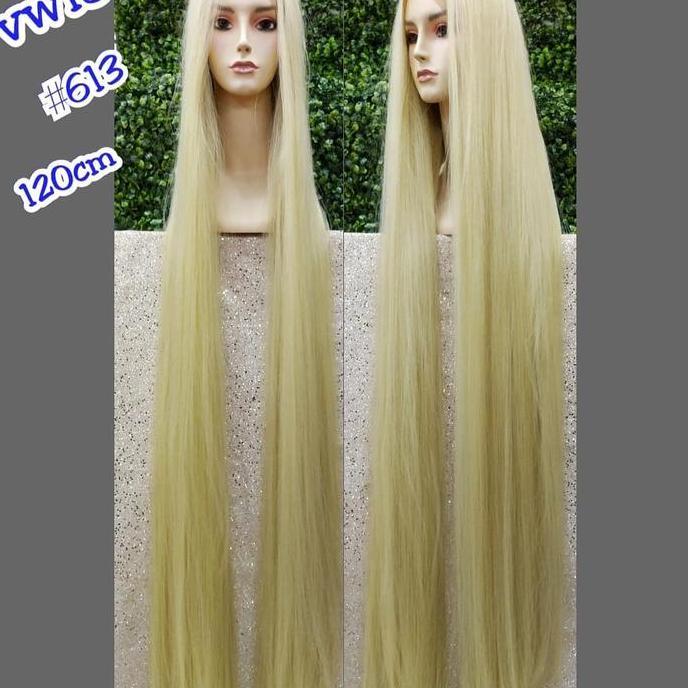 wig lacefront long 120cm lurus vw 1846