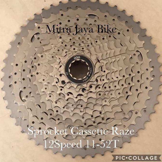 Sprocket Cassette Raze Pro 12 Speed 11-52T