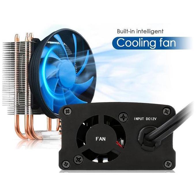 Power Inverter Mobil 150 Watt Dengan 2 USB Port Taffware PI-150W