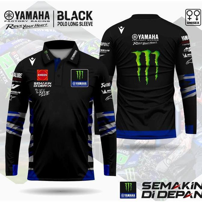 jersey crew motogp yamaha monster 2025 kaos motogp yamaha kaos jersey racing