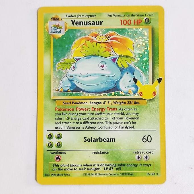 Venusaur 15/102 - Pokemon 25th Anniversary English Promo