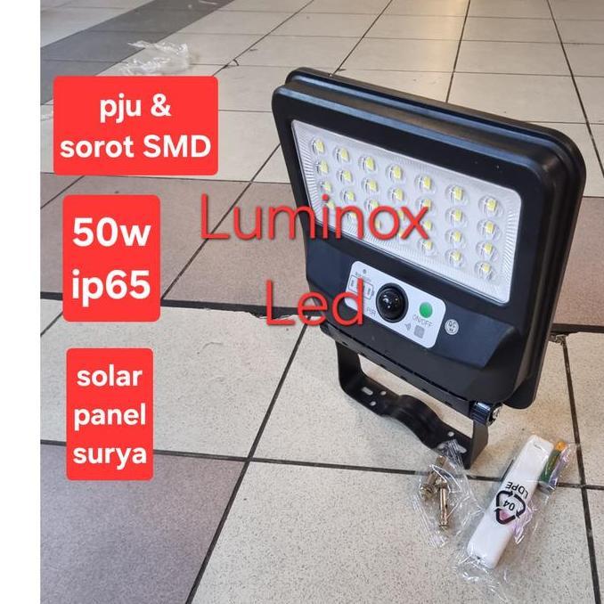 pju cobra tenaga surya 50w 50 watt jalan led solar panel 50watt 50 w