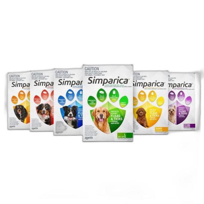 SIMPARICA DOG (OBAT KUTU ANJING)