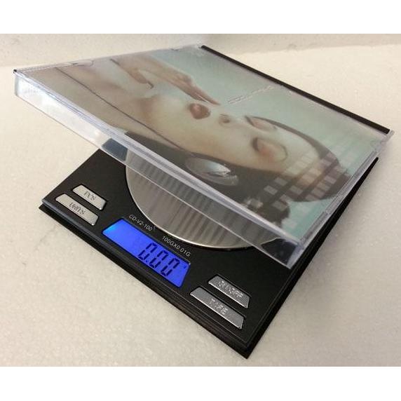 VATGUVOH Timbangan Digital Emas Model Kotak Casing CD / Album CD, Unik+Murah