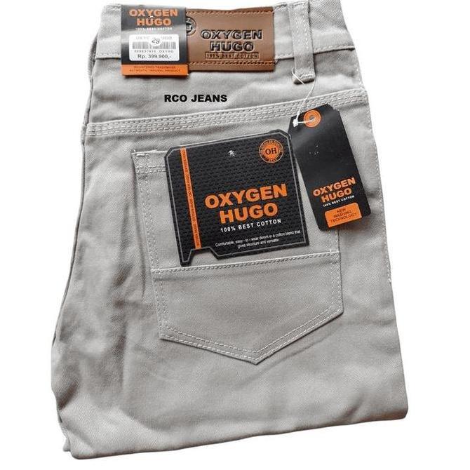 Oxygen HUGO celana jeans pria/celana panjang pria ANG