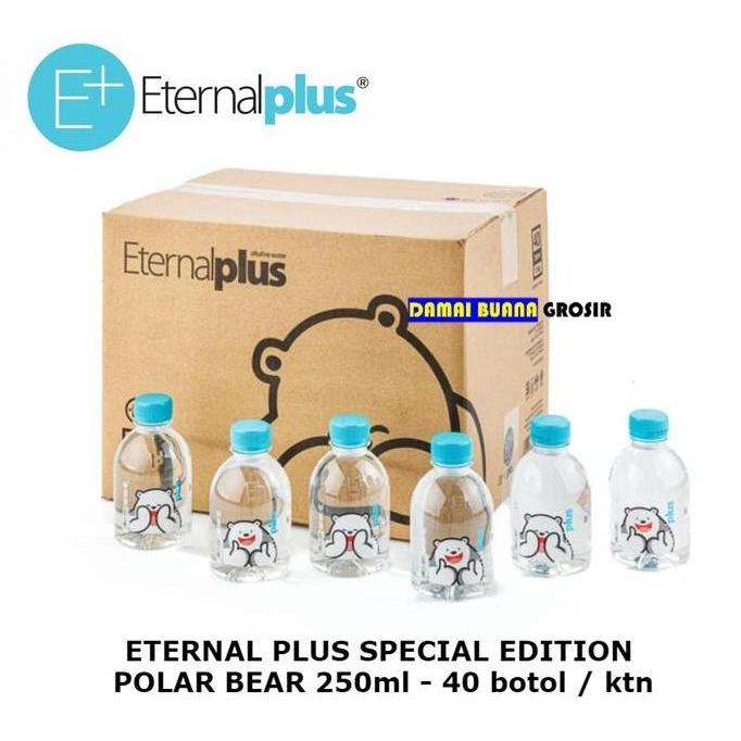 Air Mineral Eternal Plus E+ 250ml JS
