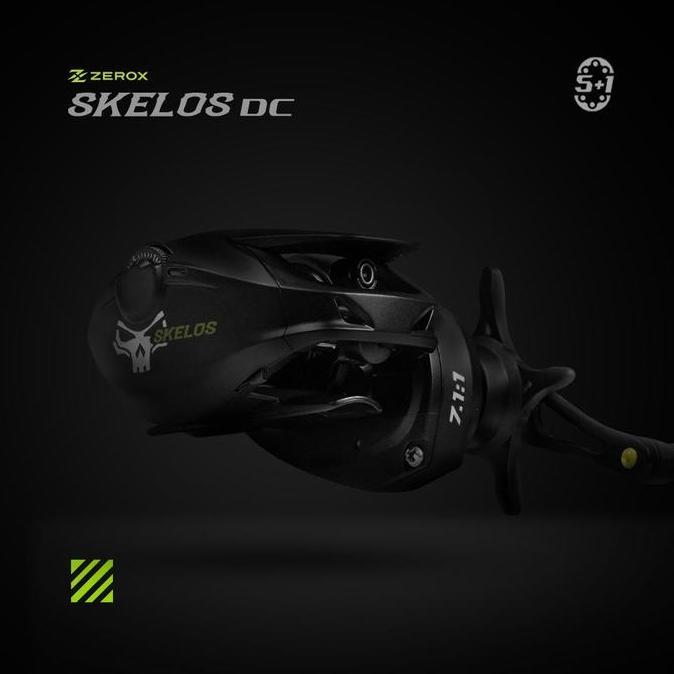 TERMURAH - Reel BaitCasting Digital Control Zerox Skelos 151HG