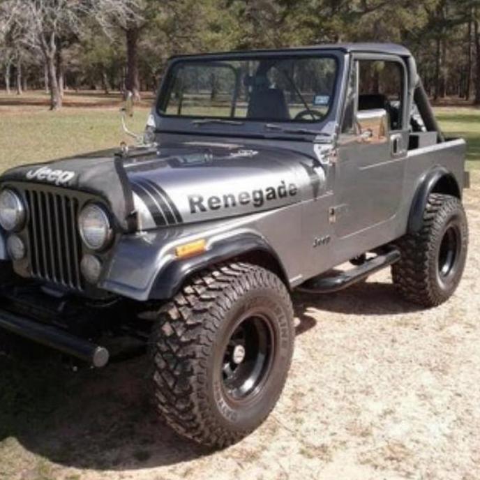 Vtech Peredam Suara Karpet Lantai Dasar Jeep CJ-7 CJ7 CJ 7 6 Lembar