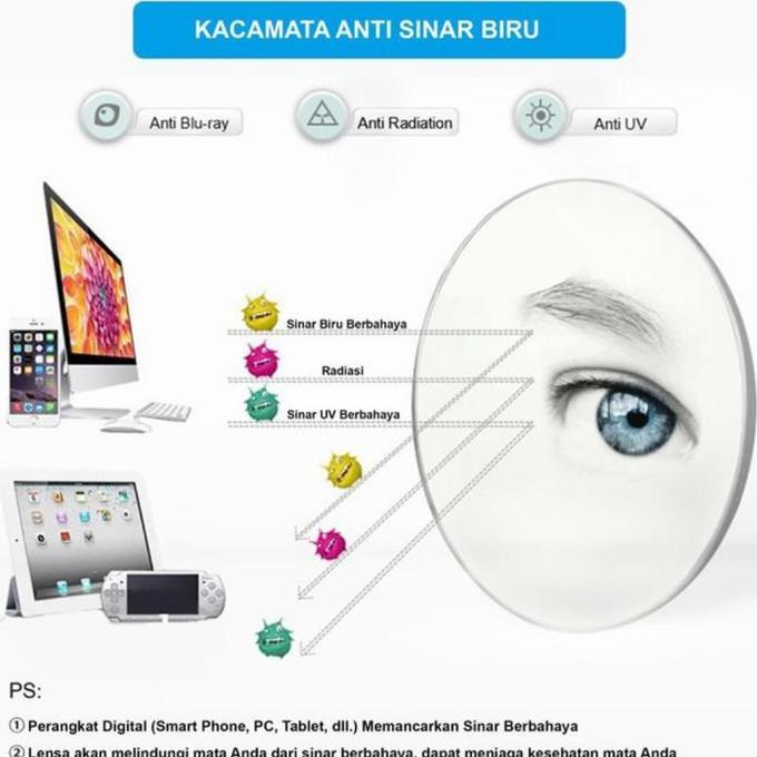 kacamata anti radiasi komputer kacamata pria kacamata wanita