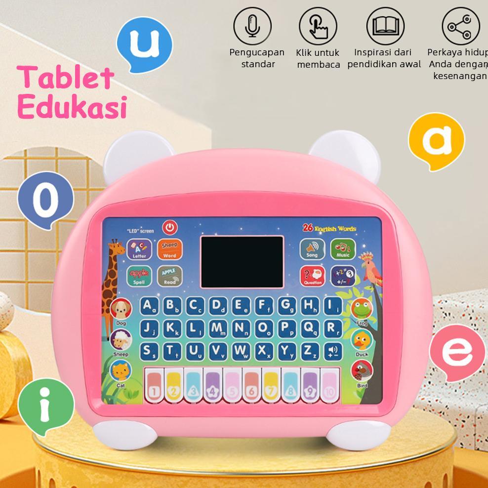 GARANSI WETECH LAPTOP MAINAN EDUKASI ANAK TABLET BELAJAR HURUF EDUKASI ANAK MAINAN TABLET MUSIK PIAN