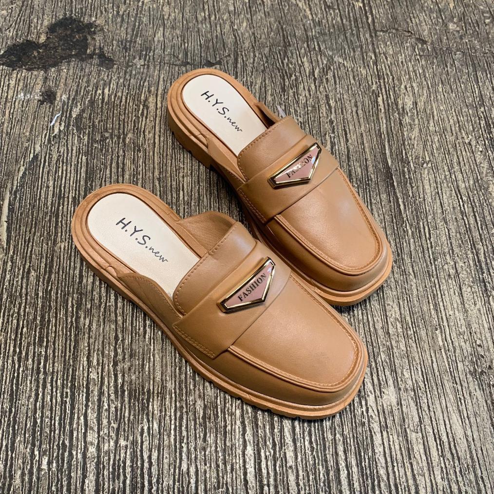 Grade Ori Sepatu Sandal Wanita Terbaru/Sepatu Flat Jelly Import Hys 1618/Sendal Karet Korea Kekinian