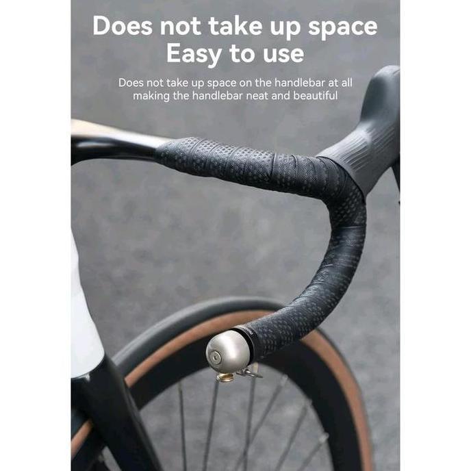 BEL SEPEDA BALAP ROCKBROS BELL HORN BAR END DROPBAR ROAD BIKE ORIGINAL