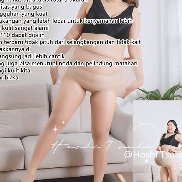 Super Jumbo New DesignHoshi Tsuki Stoking Warna Kulit/Stoking Big Size/Stocking Sexy/Stoking Wanita/