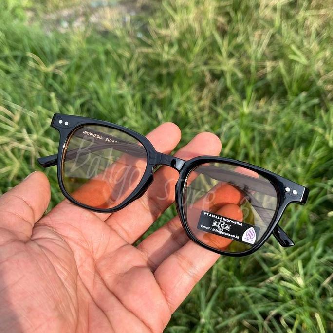 KACAMATA GAYA/KACAMATA FASHION LENSA COKLAT TRANSPARAN PRIA WANITA TERBARU  TERLARIS COD/BAYAR DITEM