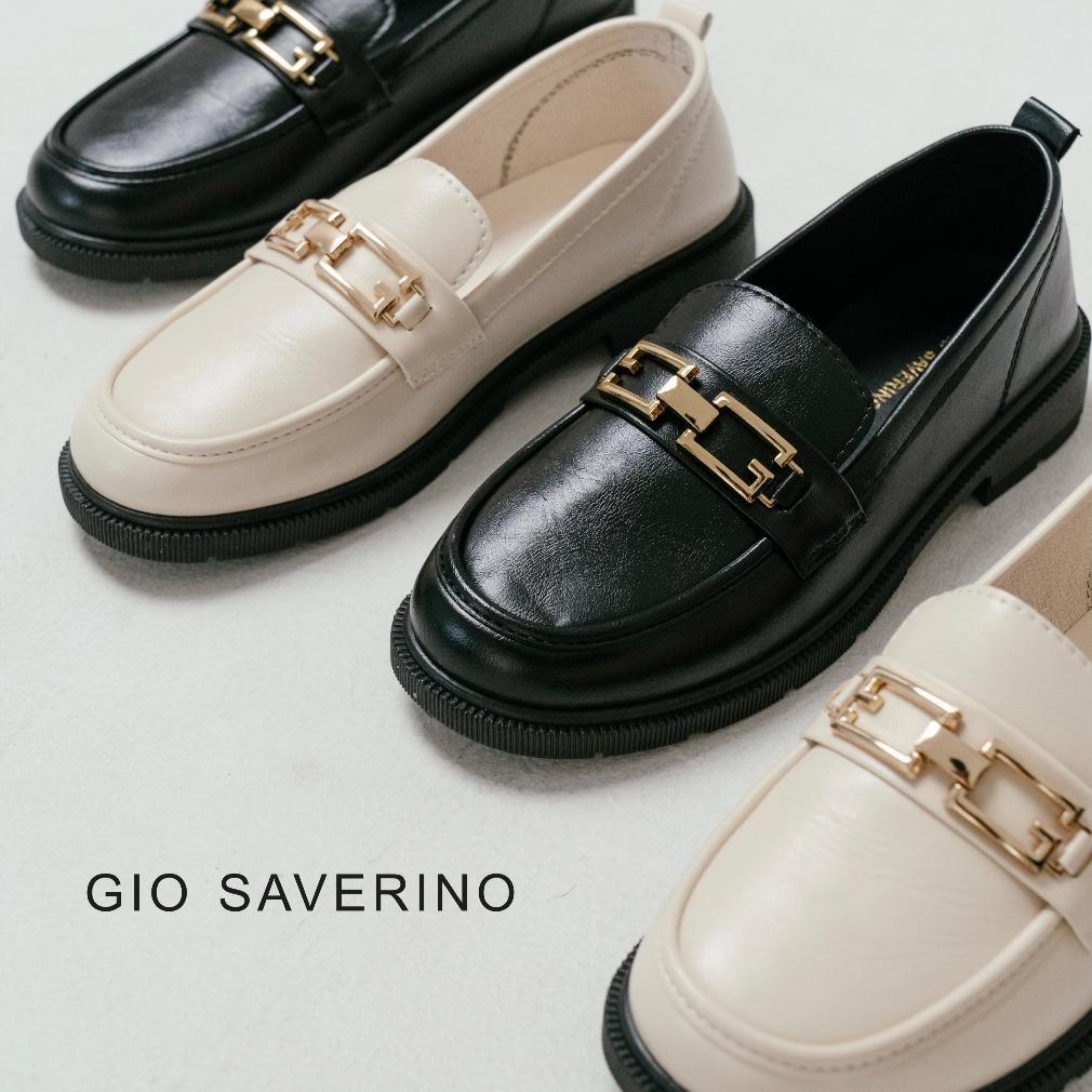Original Gio Saverino Sepatu Wanita Loafers Sepatu Korea Kekinian Beverly