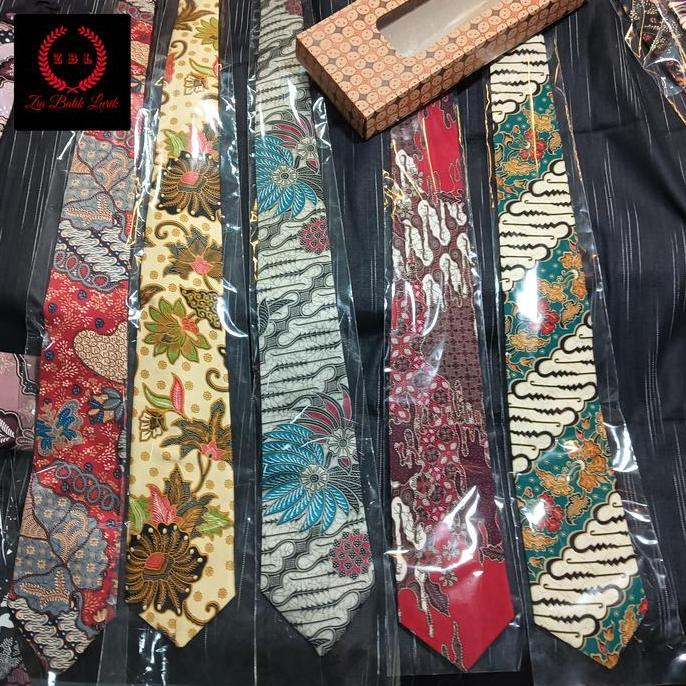 Dasi batik sutra souvenir Indonesia exclusive souvenir cowok