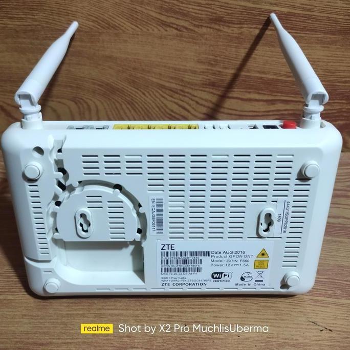 Ready  router ZTE GPON ONT F609 ZXHN wireless modem Access Point RT RW net