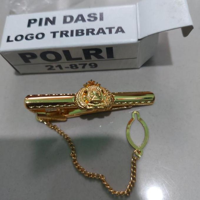 Pin jepitan dasi polri jatah