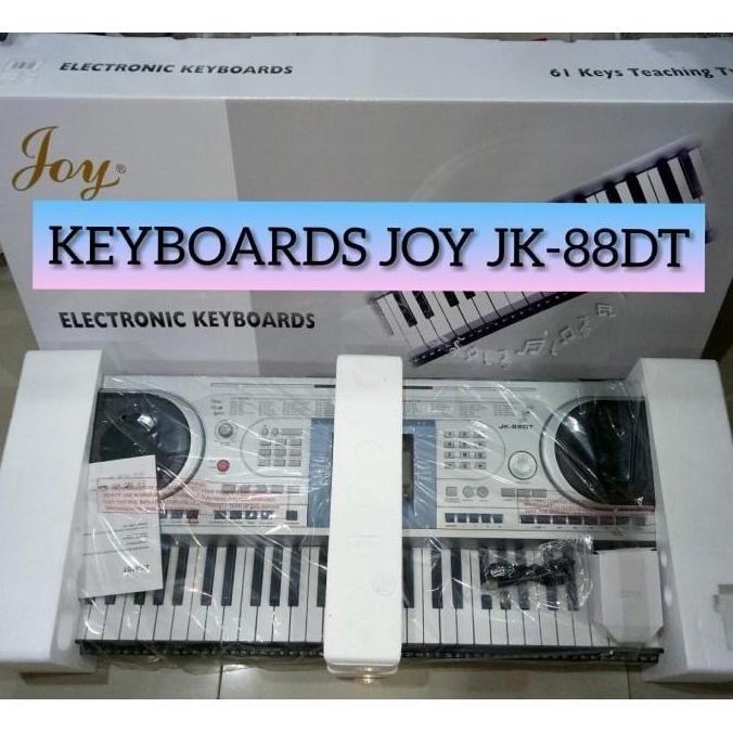 Keyboard Piano JOY JK 88DT JK-88DT USB MIDI FLASHDISK +KAKI KEYBOARD