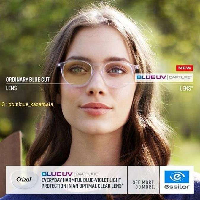 New  Lensa Essilor FSV Airwear 1.59 Aspheris Blue Capture Criz Sapphire