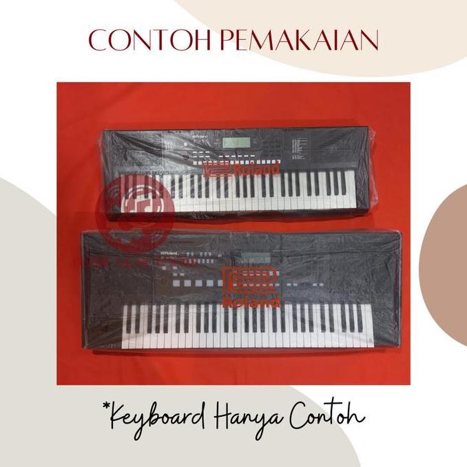 Ready  Cover Keyboard Roland Clear Roland Penutup Debu Keyboard