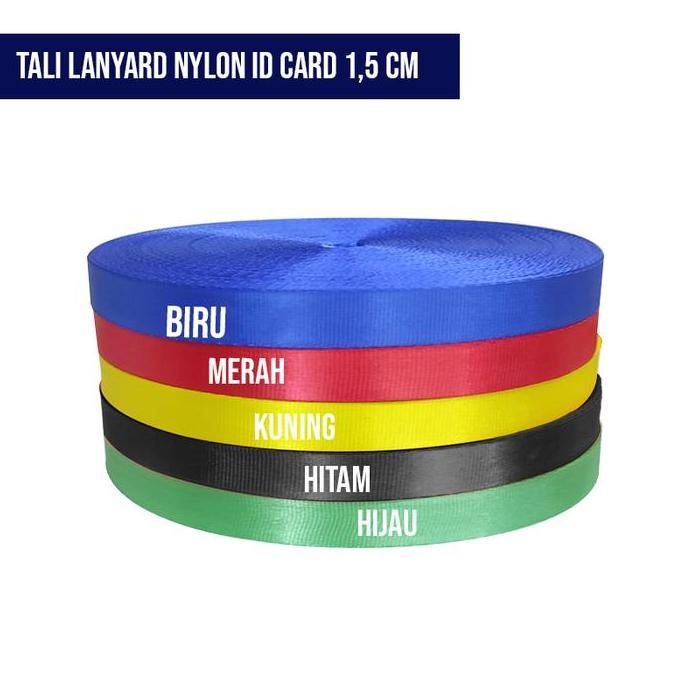 Tali Lanyard Nylon ID Card 1,5 cm