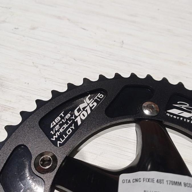 Crank sepeda OTA CNC 48T 170mm bcd 130mm Import