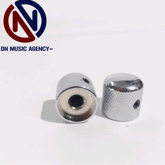 Ready  knob gitar & bass metal besi lock kunci knob potensio original