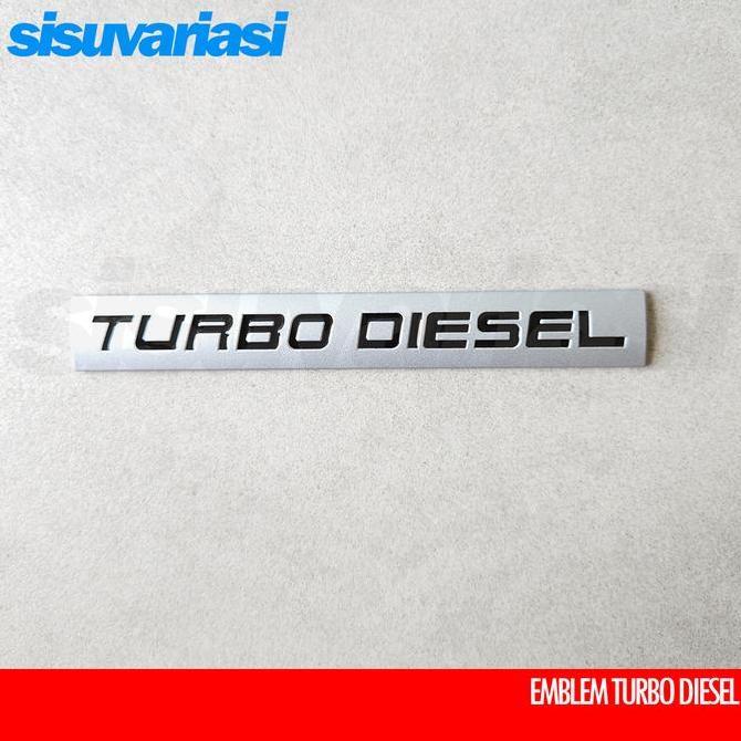 Emblem Mobil Turbo Diesel