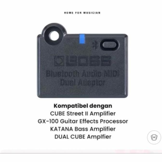 Ready  BOSS bluetooth audio midi dual adaptor , BT-DUAL Bluetooth Adaptor for Multi-Effects & Amplif