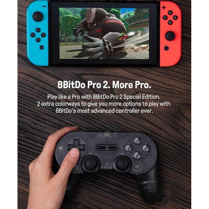 8bitdo PRO 2 Colors Controller Bluetooth Gamepad Wireles Switch
