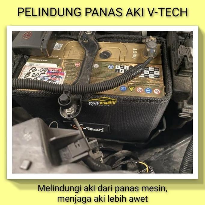 Aki Mobil Toyota Yaris 2013-2017 Pelindung Panas Cegah Aki Cepat Soak