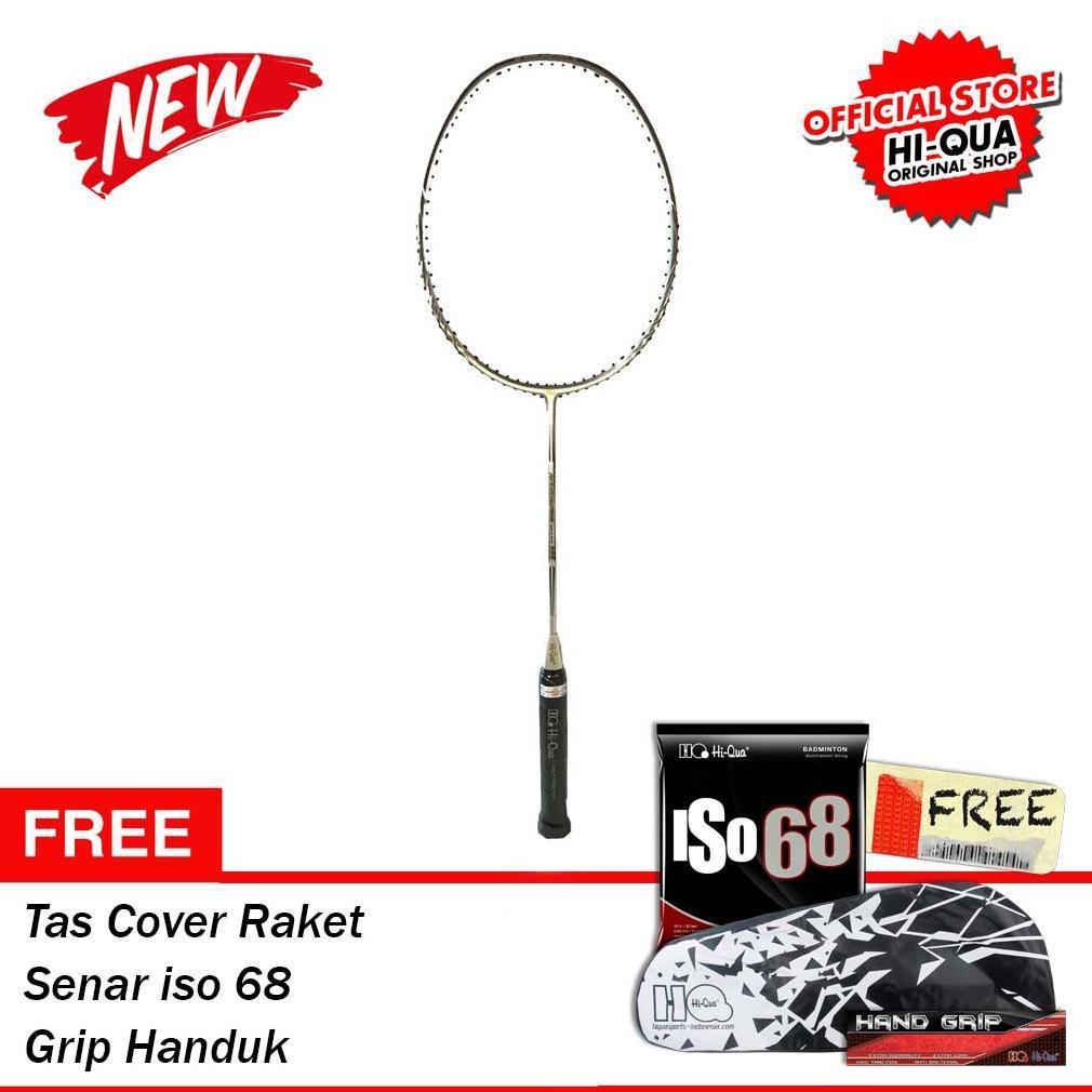 Best Deals Hi-Qua Andromeda A Raket Badminton Bulutangkis Special Editon 32 Lbs Full Carbon