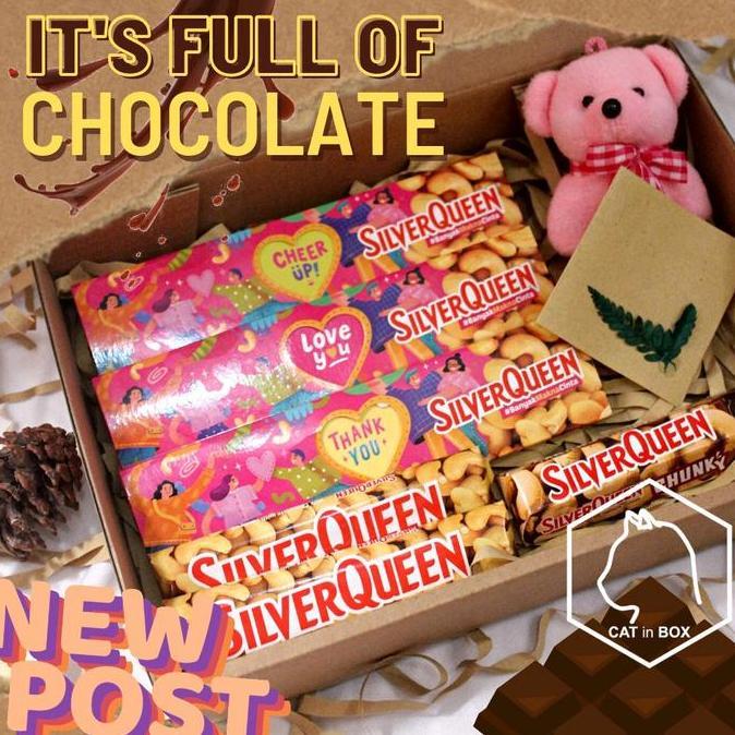 Hampers Cokelat Kado Ulang Tahun Cewek Cowok Wisuda Ultah Valentine Hadiah Lucu untuk Pacar Annivers