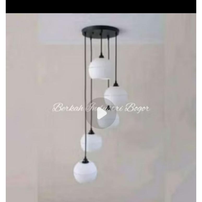 Saless Lampu Hias Gantung Plapon Minimalis Plastik Kuat