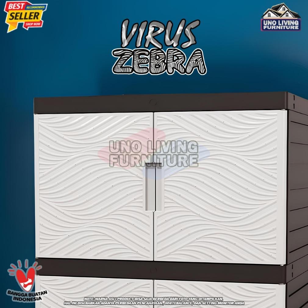 Termurah Lemari Pakaian Plastik Kingdom Virus Ungu 4 Susun Lemari Pintu Lemari Plastik Minimalis Lem