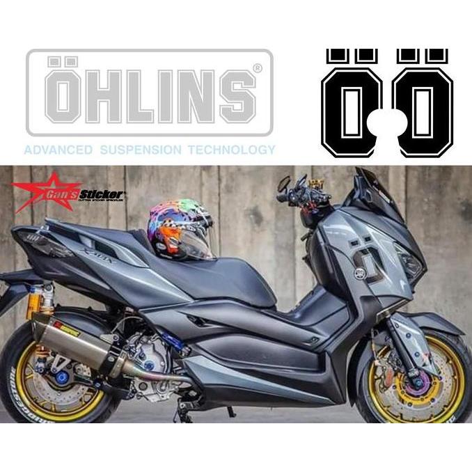 STICKER YAMAHA XMAX LOGO OHLIND