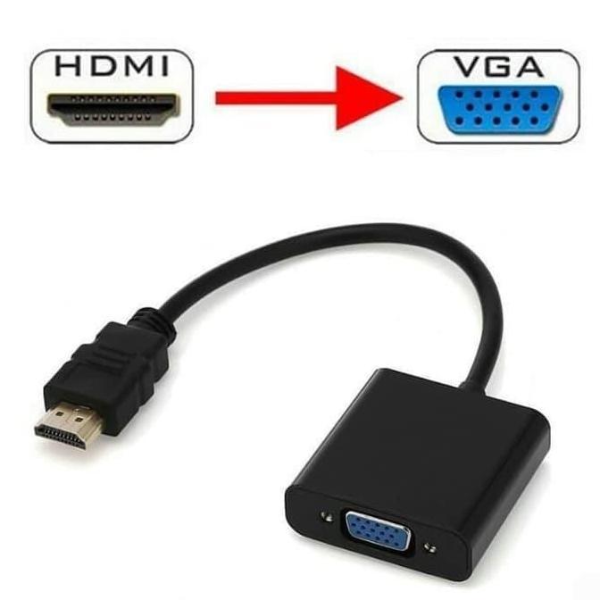 CONVERTER HDMI TO VGA / KABEL HDMI TO VGA / KONEKTOR HDMI TO VGA