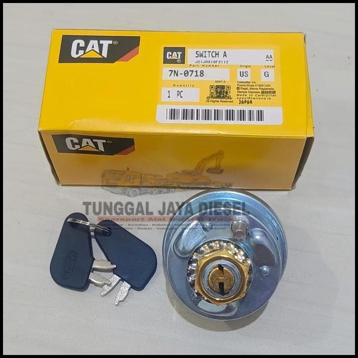 DISKON SWITCH DISCONNECT KUNCI KONTAK KAKI 2 320D 320C D6G D7G 120K 910F 7N-0718 7N0718 