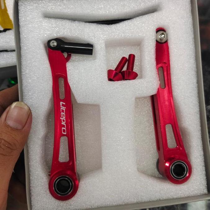 Ready Rem V-Brake Long Litepro CNC Original Arm Alloy 7075 - Rem VBreak Long Litepro Alloy CNC