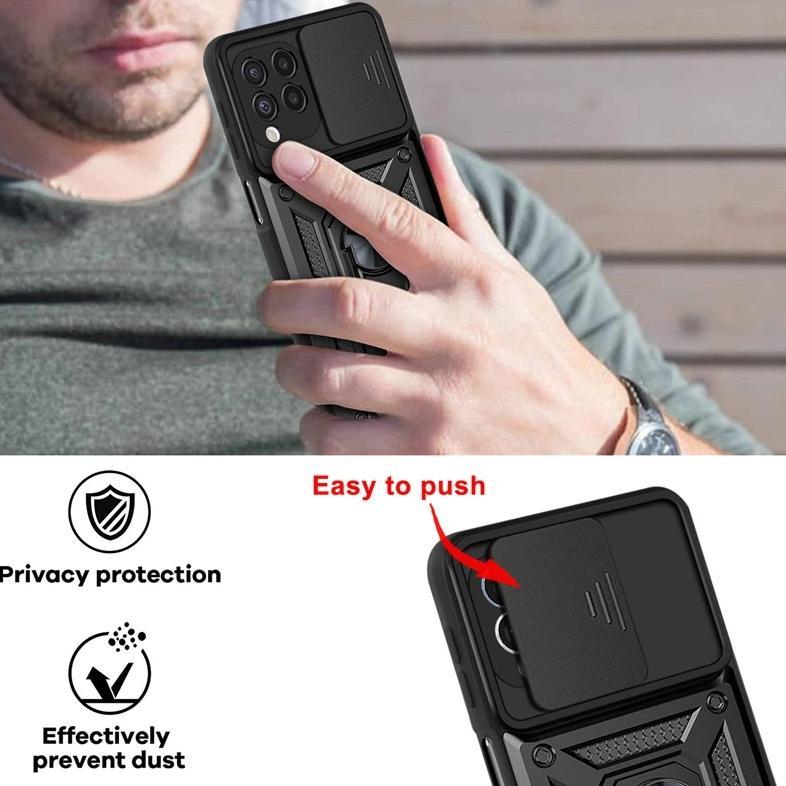 NEW PRODUCT Case Samsung A12 - M12 Case Softcase SLIDE ARMOR CAMERA PROTECTION Case Casing Hp Samsun