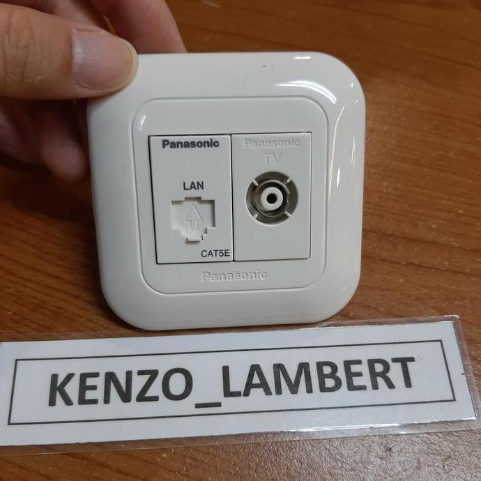 Outlet data 5e panasonic + panasonic / panasonic