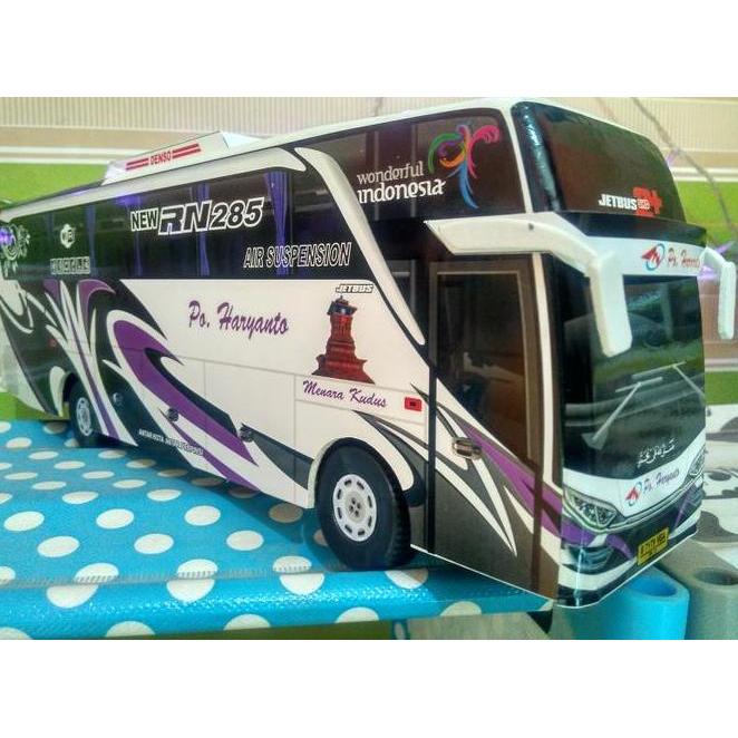 Miniatur Bus Bis Haryanto
