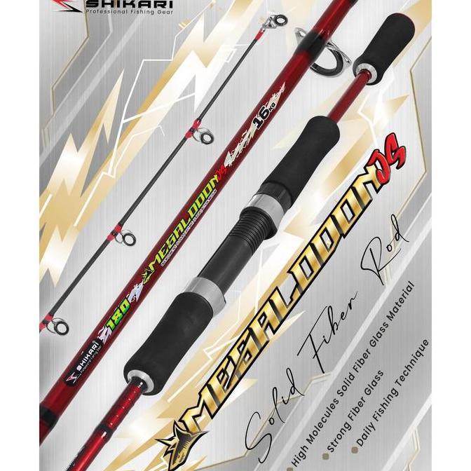 Shikari - Joran Megalodon Japan Style Fiber Solid - Joran Pancing