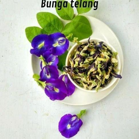 Ready Bunga Telang Bubuk 25Gr / Butterfly Pea Flower Powder /Bubuk Bunga Telang Berkualitas