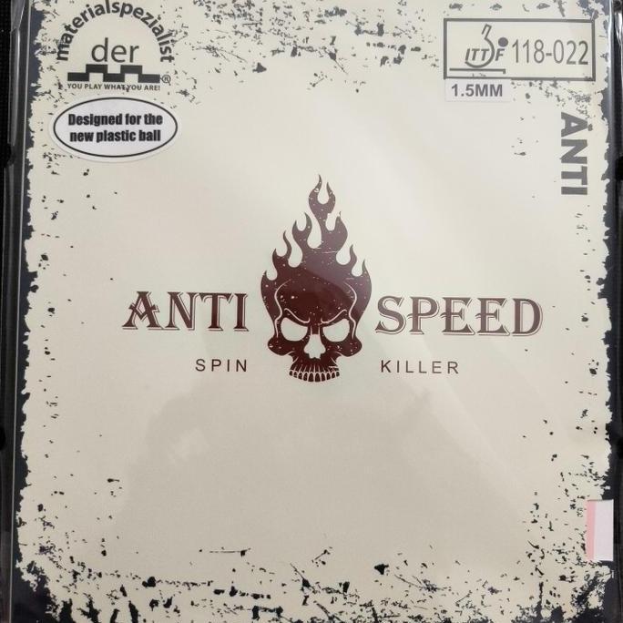 Der Materialspezialist Anti Speed