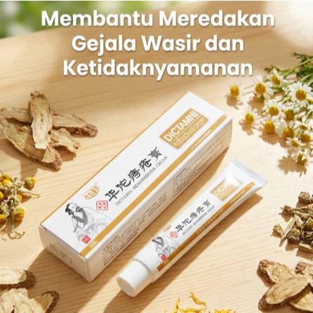 SALEP HERBAL WASIR  DICTAMNI OBAT WASIR PALING AMPUH TANPA OPERASI HERMORROIDS HERBAL SEMBELIT BAB