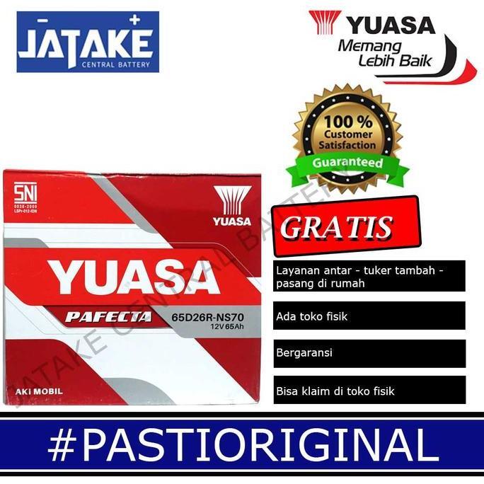 Aki basah Ns70 / Ns 70 Yuasa Pafecta di Tangerang